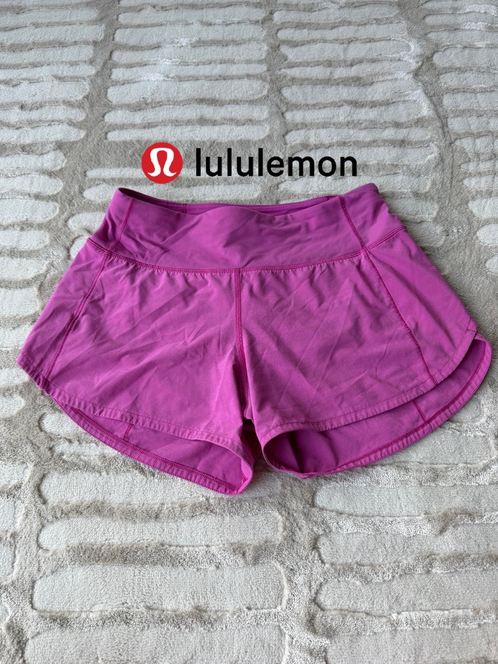 Lululemon Women’s Pink Athletic Running Shorts 4